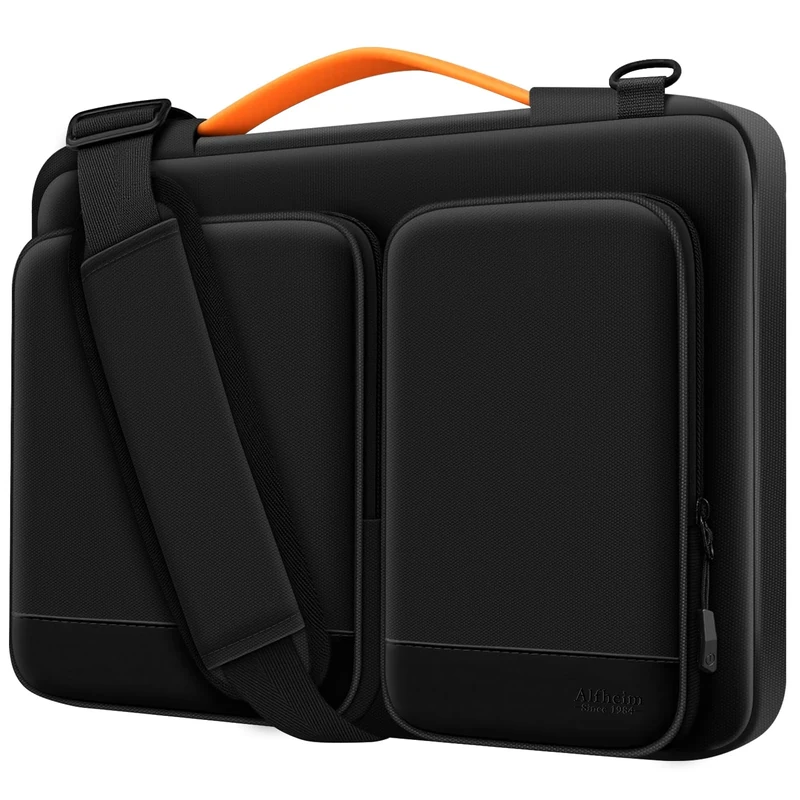 Alfheim 14-14.2 inch Laptop Case Sleeve, Waterproof Shock-Resistant Lightweight Shoulder Bag, Notebook Briefcase Compatible with Macbook Pro 14 inch