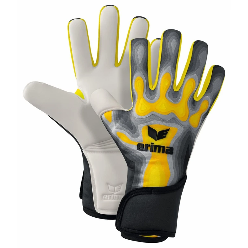 Erima Unisex - Adult Flex-Ray Pro 2.0 Goalkeeper Gloves (7222405), Grey, 7