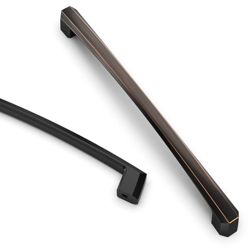 Asidrama 10 Pack 9 Inch(228mm) Oil Rubbed Bronze Kitchen Cabinet Handles, Cabinet Pulls Kitchen Cabinet Hardware for Cupboard Drawer Pulls