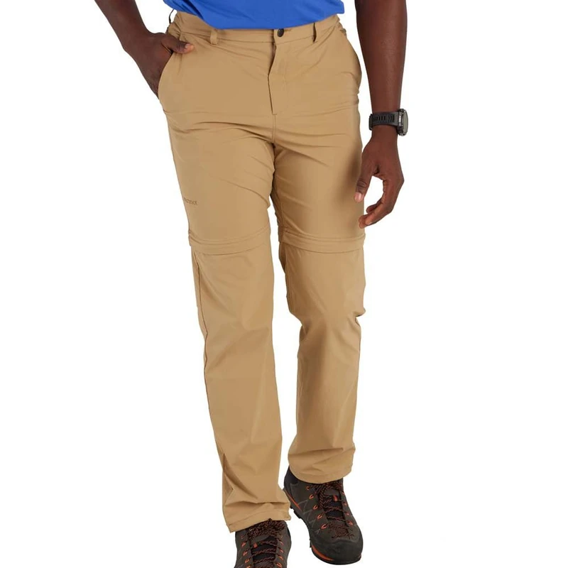 Marmot Men's Arch Rock Convertible Pant, Breathable Zip-Off Trekking Pants, Water-Repellent Hiking Trousers, Long Trousers with Detachable Legs, Shetland, 32