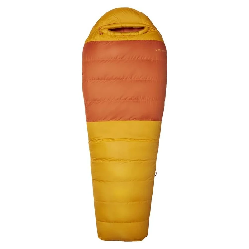 Marmot Lost Coast 5, Down adult mummy sleeping bag, 600+ Duck Down Filling, light and warm, packable, 183 cm, suitable down to -40°