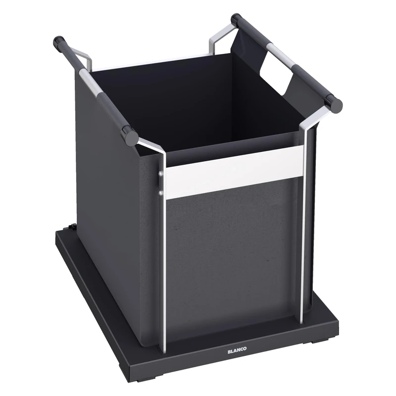 BLANCO Universal Bag XL 40 | Plastic, aluminium black-grey | Enjoy a tidy sink cabinet in your kitchen | XL bag for storage | [41,5x34x39,5 cm]