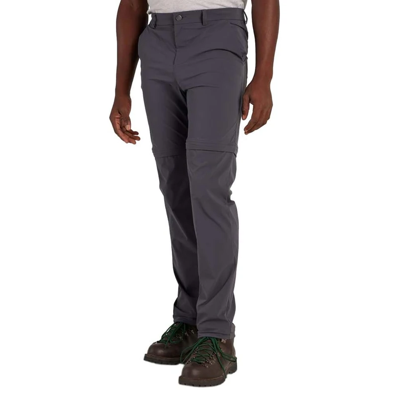 Marmot Men's Arch Rock Convertible Pant, Breathable Zip-Off Trekking Pants, Water-Repellent Hiking Trousers, Long Trousers with Detachable Legs, Dark Steel, 36