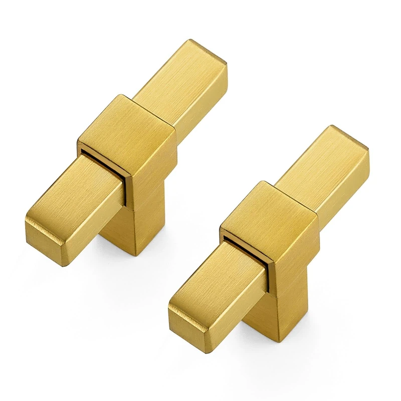 Ravinte Decor 30 Pack Gold Cabinet Handles - 2" Overall Length Cabinet Pulls Drawer Pulls Cabinet Hardware Kitchen Handles for Cabinets