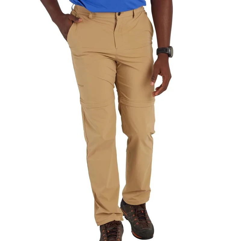 Marmot Men's Arch Rock Convertible Pant, Breathable Zip-Off Trekking Pants, Water-Repellent Hiking Trousers, Long Trousers with Detachable Legs, Shetland, 30