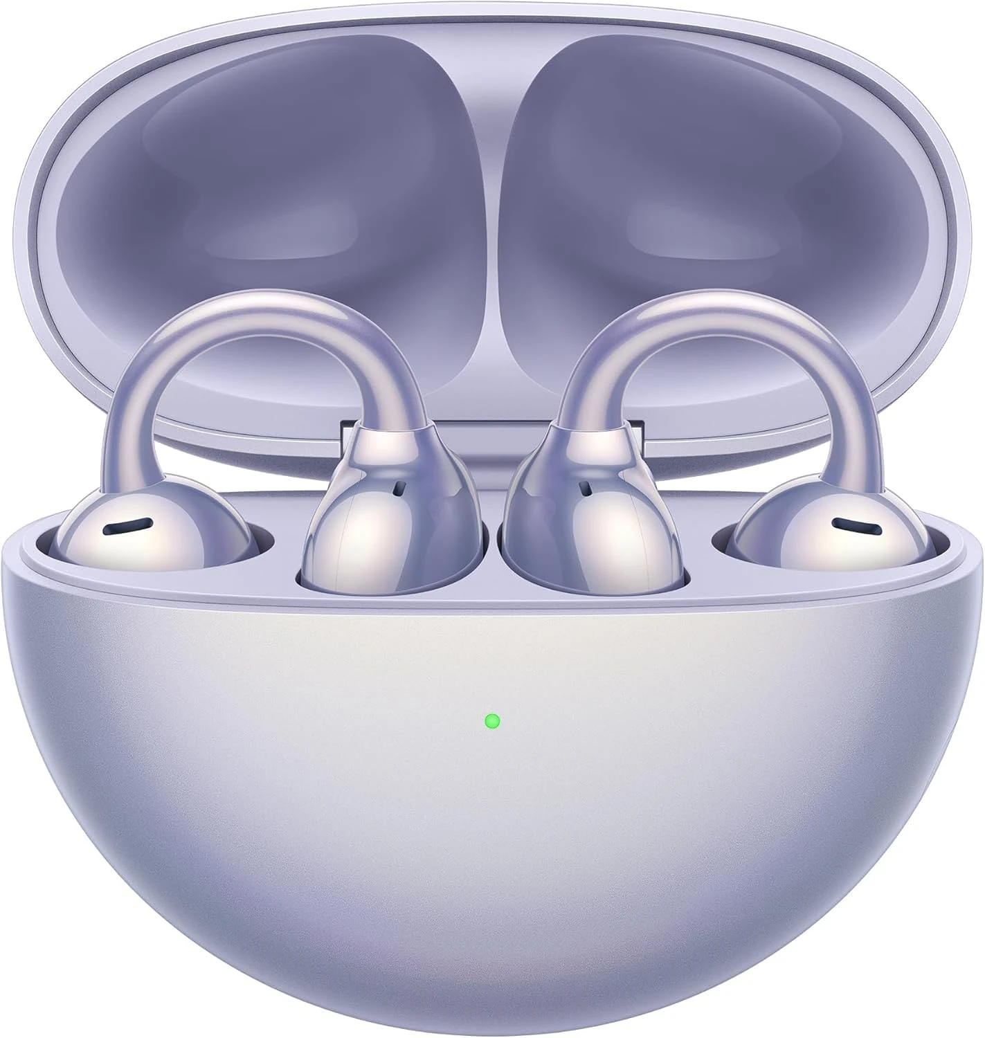 HUAWEI FreeClip Wireless Earbuds,Open Ear Bluetooth Earphones,Long Lasting Battery, Subversive Open-ear,AI Crystal Clear Sound,Compatible with Android/iOS/Window,IP54 Dust and Water Resistance,Purple