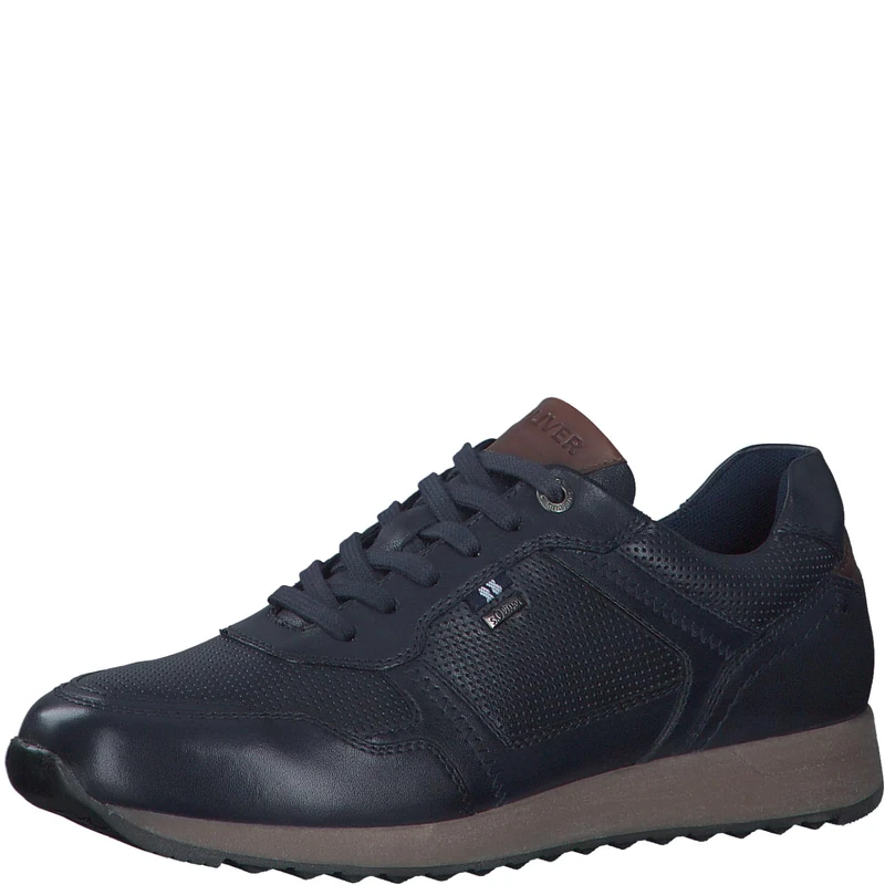 s.Oliver Men's Low Trainers 5-13636-43 Sneaker, Navy, 9 UK