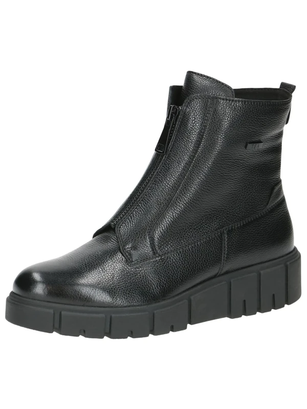 CAPRICE Ankle Boots 9-25352-43 G Width, Black (Black Nappa), 7 UK