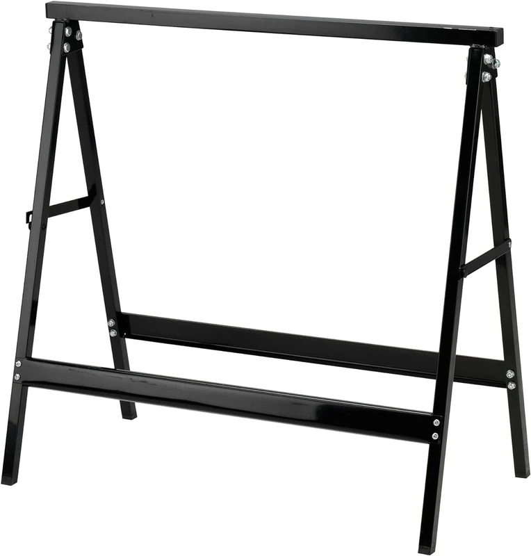Avilia Steel Work Easel – Stand for Outdoor and Indoor Work – Work Support for Heavy Loads – 76 x 37 x 78 cm, Black