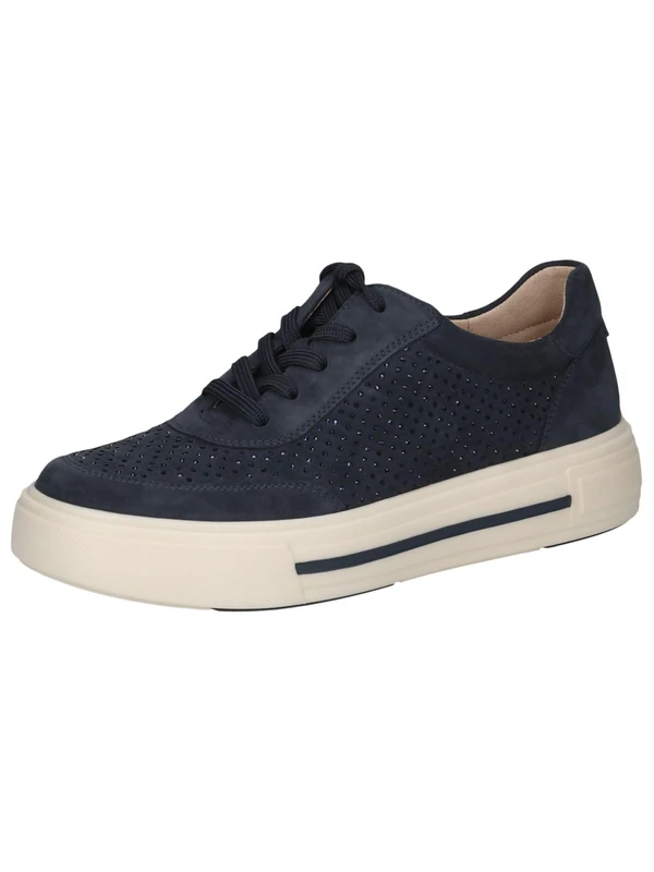 CAPRICE Sneaker 9-23350-43 G Width, Ocean Suede, 8.5 UK