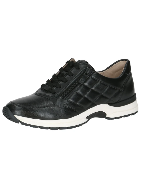 CAPRICE Sneaker 9-23653-43 G Width, Black (Black Nappa), 5 UK