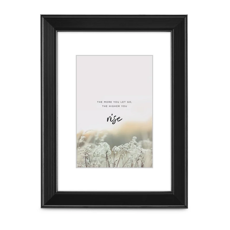 Hama Rise Wooden Photo Frame, Black, 40 x 50 cm - Image 1