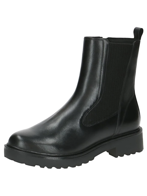 CAPRICE Women's Chelsea Boots 9-25426-43, Black (Black Nappa), 5 UK