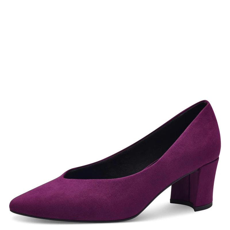 Marco Tozzi Women's 2-22416-41 Court Shoes, Grape, 6 UK