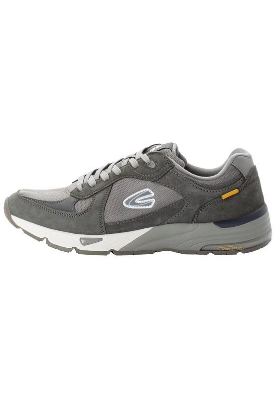 camel active Men's Trainers Made from a Mix of Materials, Gray, 10 UK