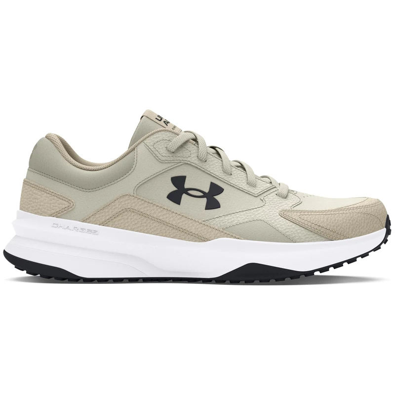 Under Armour Mens Ua Edge Lthr Cross Trainer, White Quartz Stone White, 6 UK - Image 1