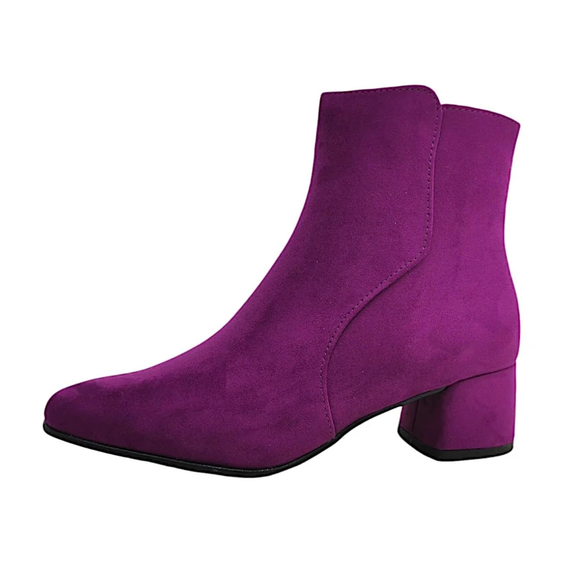 MARCO TOZZI Women's 2-25364-43 Ankle Boot, Grape, 3.5 UK