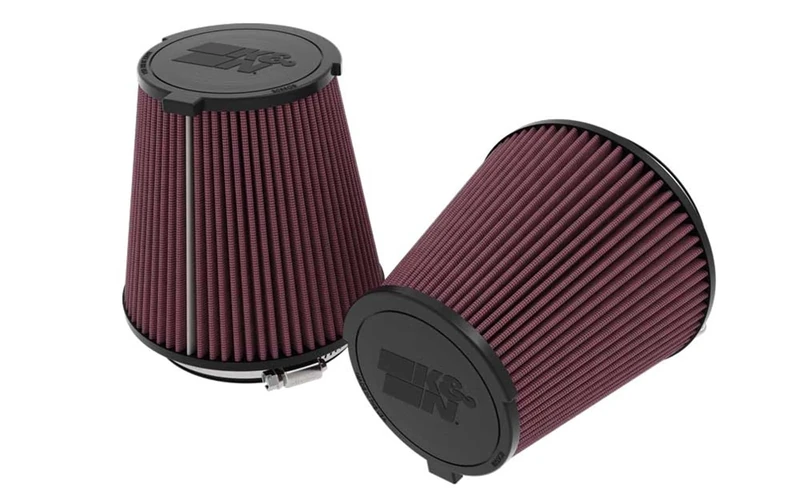 K&N Replacement Air Filter compatible with Ford Mustang V8 5.0 2024- (E-0630) (2 Piece Set)