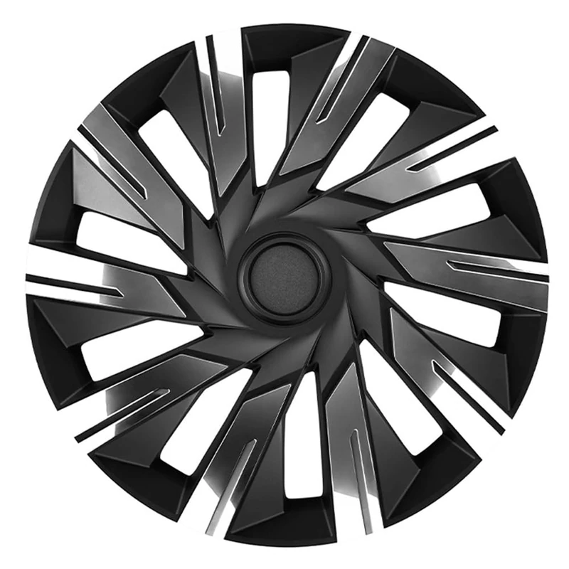 J-Tec Set of 4 wheel covers Tecna 16-inch chrome/black