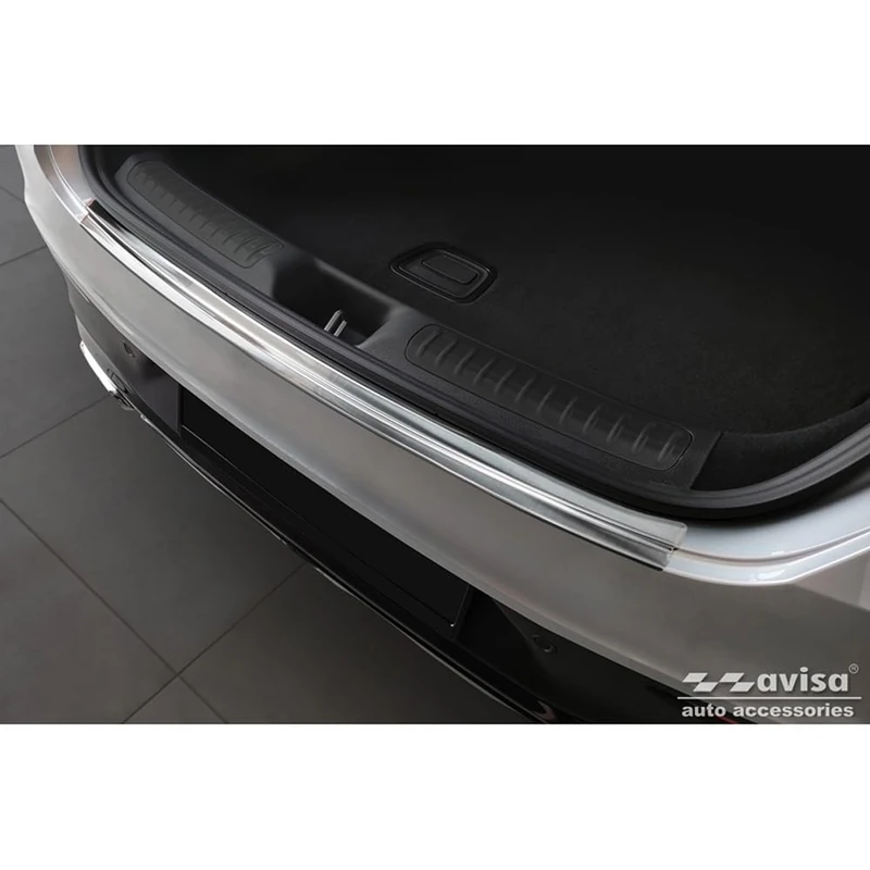 Avisa Stainless Steel Rear bumper protector compatible with Mercedes GLC II Coupé (C254) 2023-