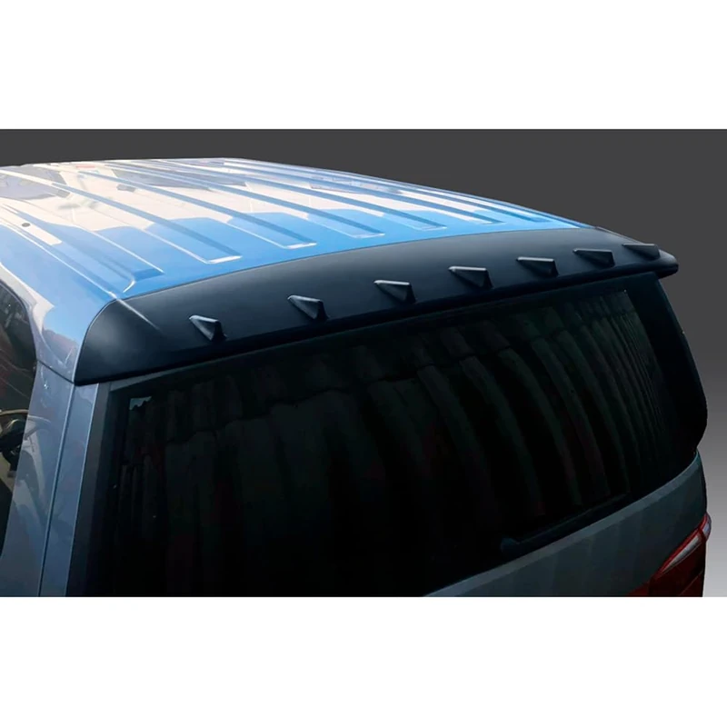 RGM Roof spoiler compatible with Volkswagen T7 Multivan 2022- (models with rear hatch) - Gloss Black (ABS)