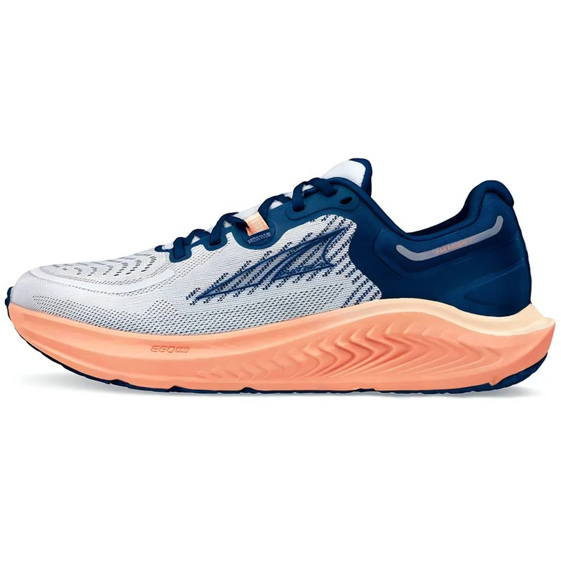 Altra Women's AL0A82CG Paradigm 7 Trail Running Shoe, White/Navy, 9