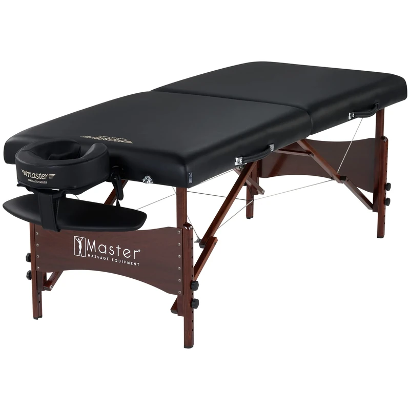 Master Massage Massage Table, Black, 76cm