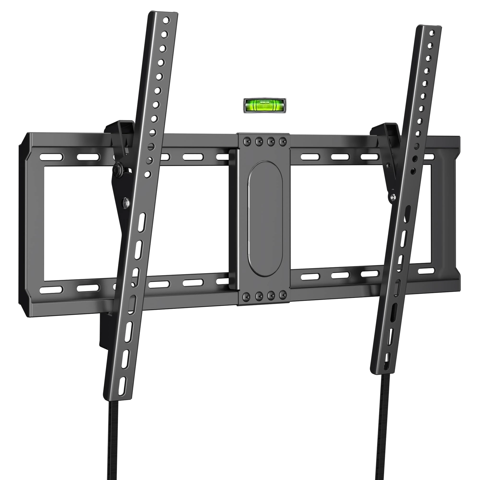 XINLEI Universal Tilt TV Wall Bracket for Most 37-85 inch TVs, Slim Wall Mount Low Profile Fits 24”/18”/16” Studs, Holds up to 60kg Flat/Curved TV, Max VESA 600x400mm MT5083