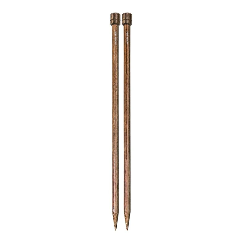 Pony Perfect Single Pointed Needles, Wood, 40 cm, 12 mm - 1 pc