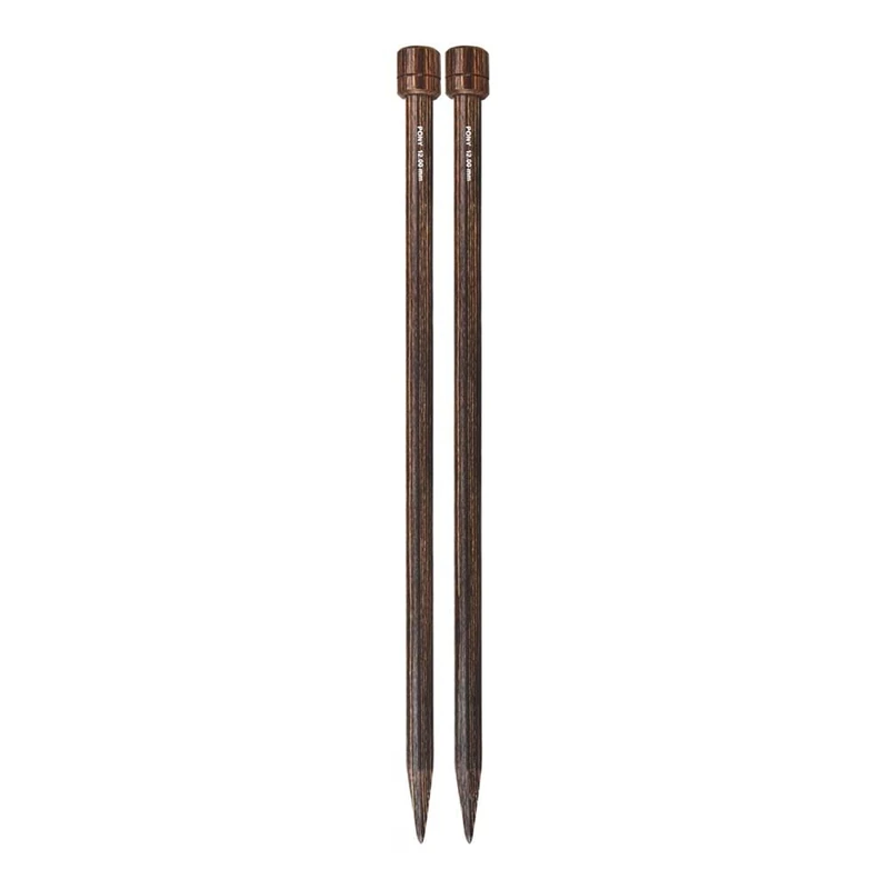 Pony Perfect Wood Single Pointed Needles 35cm 12mm - 1pc - Image 1