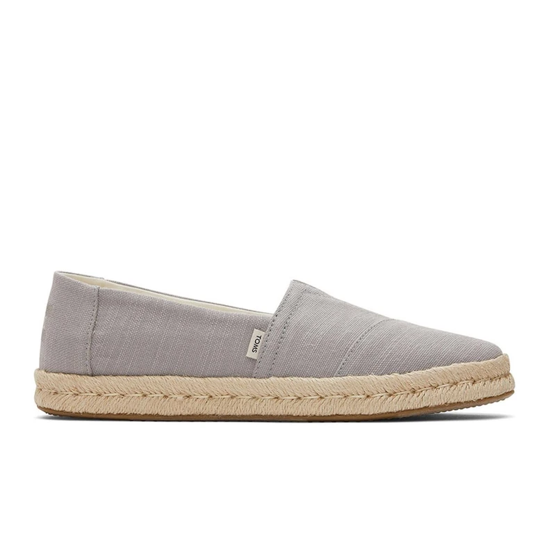 Toms Women's Espadrille Rope 2.0_Drizzle Grey Sneaker, 4 UK
