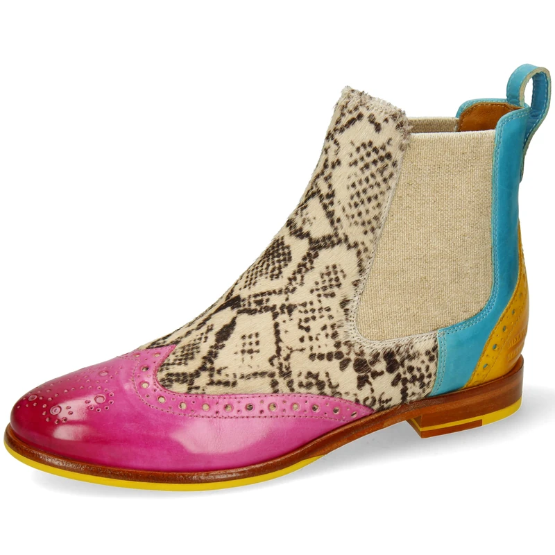 Melvin & Hamilton Selina 29 Women's Ankle Boots, multicoloured, 4 UK