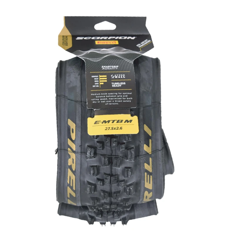 PIRELLI Cop.SCORP.E-MTB M YW 27x2,6gld Wheels, Sport, Multicoloured (Multicoloured), One Size