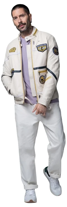 Redskins 1984 Men's R66 Vegas Jackets, Yellow, L