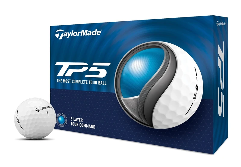 TaylorMade Golf 2024 TP5 Golf Balls One Dozen