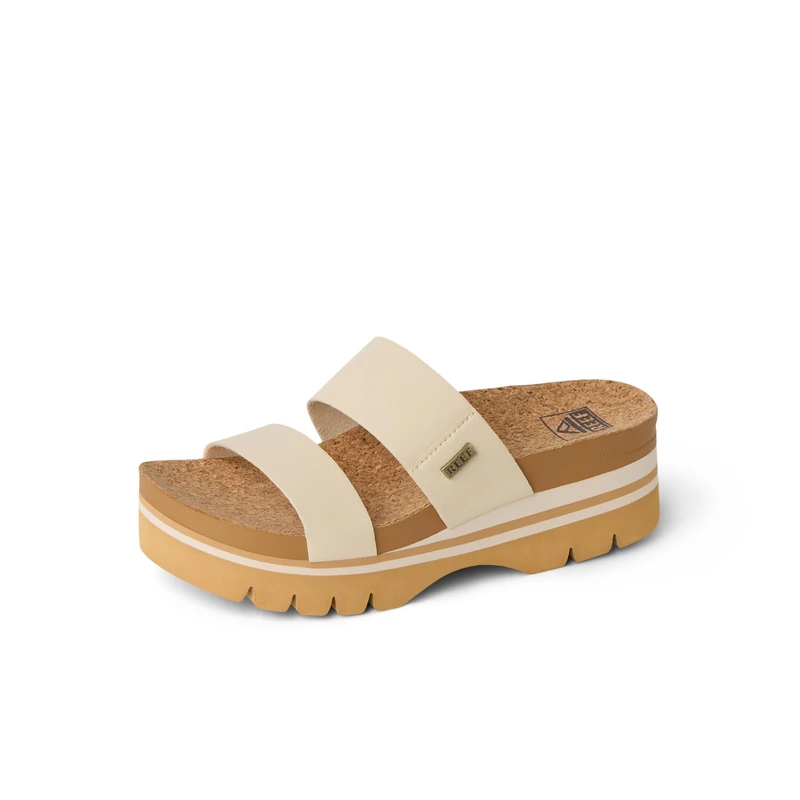 Reef WOMENS SANDALS, CUSHION VISTA HIGHER, VINTAGE TAN, 9 UK