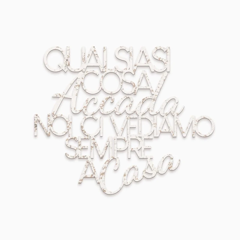 Wooden Lettering Hanging Whatever Happens Wooden Hanging Decoration for Home Decor Shabby