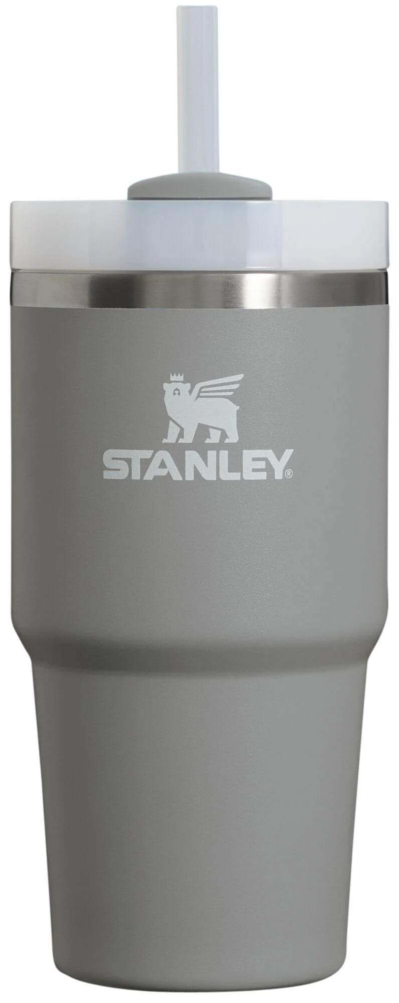 Stanley Quencher H2.0 Tumbler with Straw 20 oz | Twist On 3-Way Lid | Cupholder Compatible for Travel | Insulated Stainless Steel Cup | BPA-Free | Stone