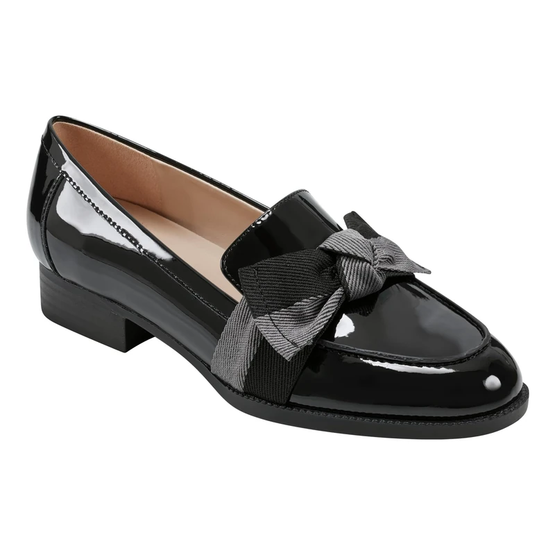 Bandolino Women's Lindio Loafer, Black/Grey003, 7 UK