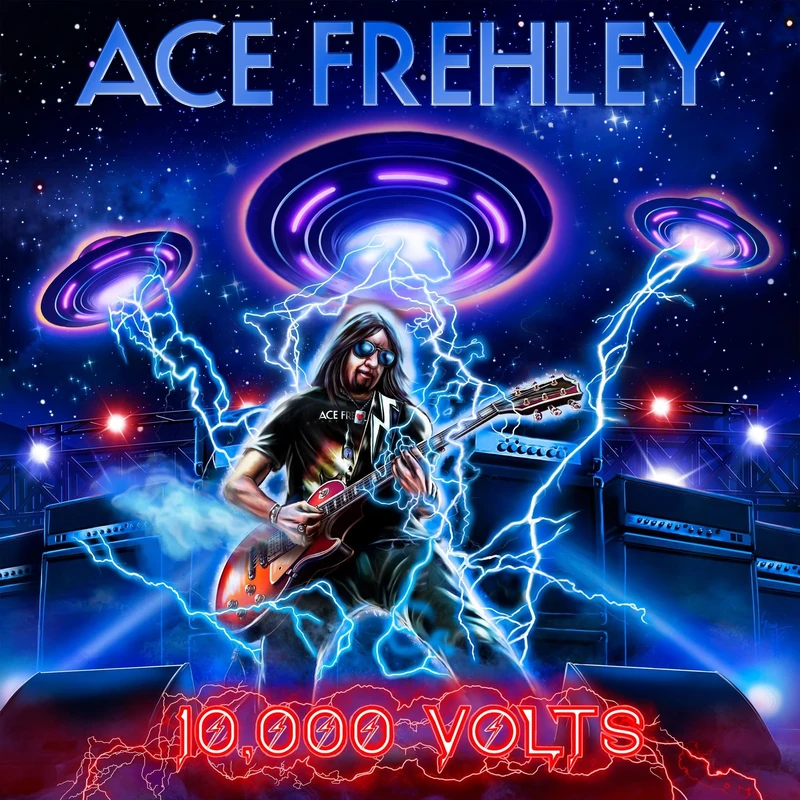 10,000 Volts (Metal Gym Locker - Red Splatter) [VINYL]