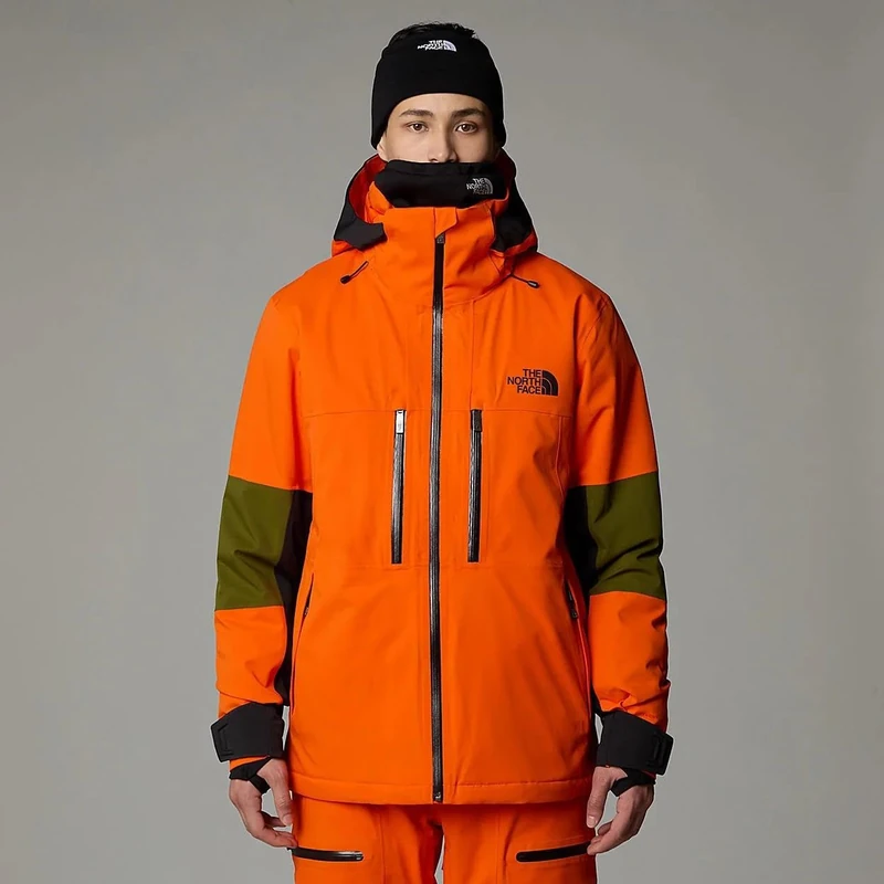 The North Face Men's Chakal Jacket - TNF Orange, Large