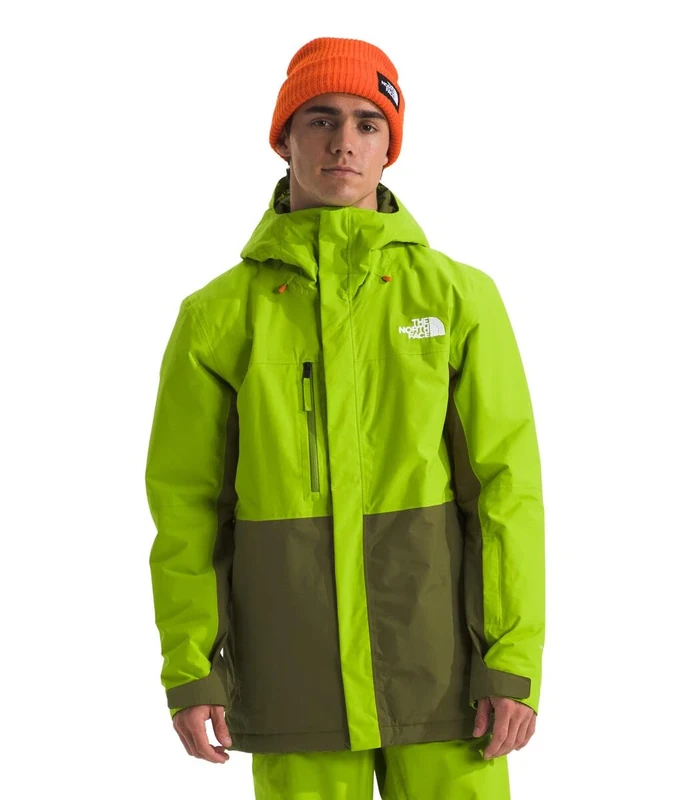 The North Face Men's Freedom Insulated Jacket, Meadow Grass/Forest Oli, L