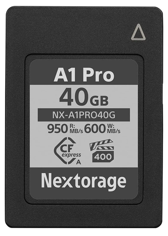 Nextorage 40GB CFexpress TYPE A VPG400 pSLC Japanese brand Max.write speed 950MB/s Max.read speed 600MB/s Sony Alpha series compatibility confirmed 4K/8K RAW memory card NX- A1PRO Series NX-A1PRO40G
