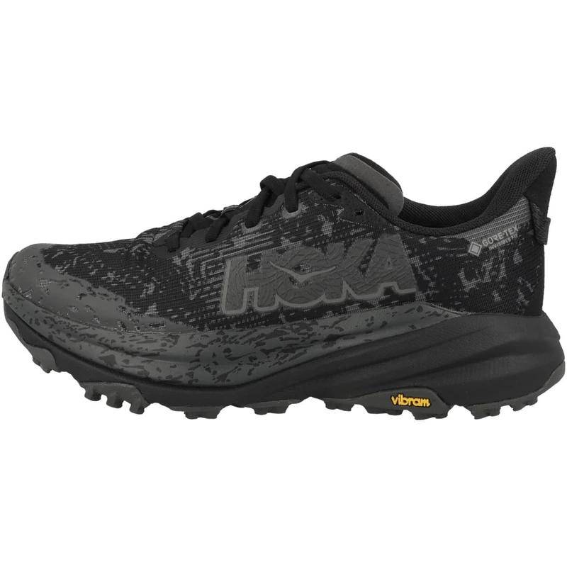 HOKA ONE ONE 1155151-BCKT Speedgoat 6 GTX Women Black/Outer Orbit UK 8.5