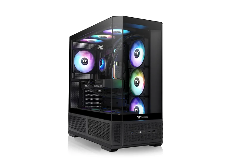 Thermaltake View 370 TG ARGB | Mid Tower Chassis | Black