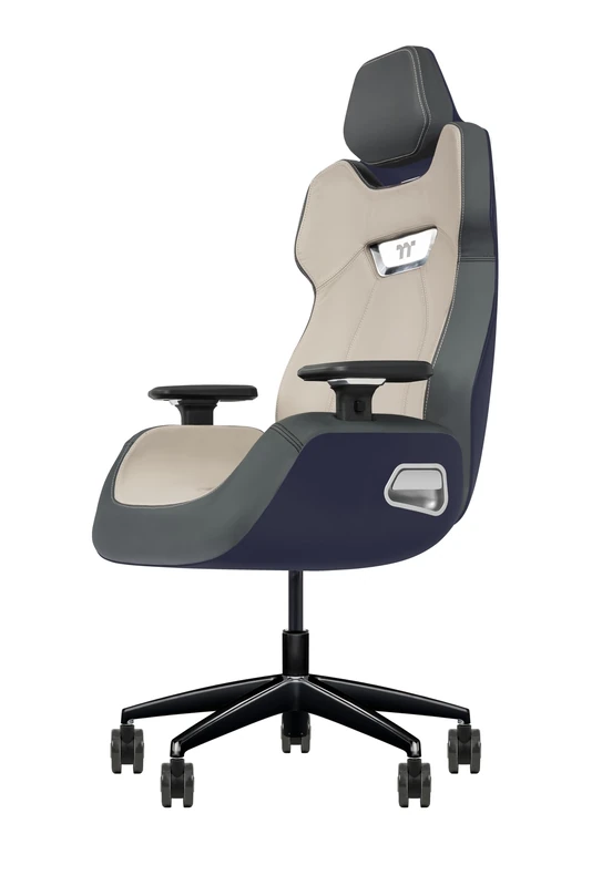 Thermaltake ARGENT E700 Mocha Mousse & Slate Gray Crayon Real Leather chair
