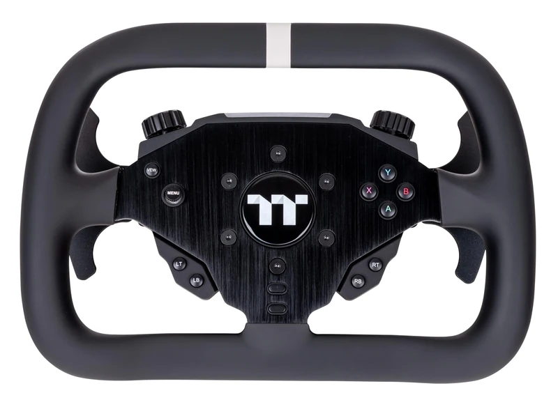 Thermaltake Volant Formule F100 | SimRacing Steering Wheel | 13'' Formel‑Lenkrad | 10 RGB‑RPM‑LEDs | Dual‑Kupplungswippen | 2 Encoder