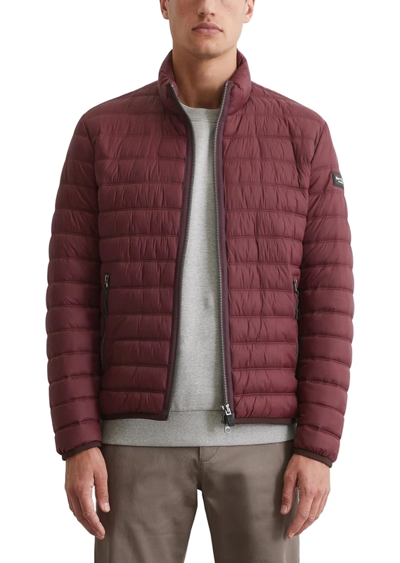 Marc O'Polo Men's Quilted Jacket with Stand-Up Collar, Lightweight, 349, M