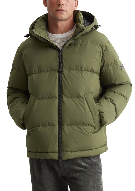 Marc O'Polo Men's Down Jacket Lined with Collar, 495, S