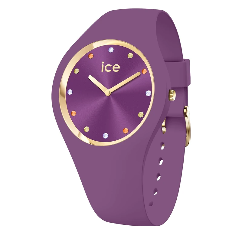 ICE-WATCH - ICE Cosmos Purple Magic - Women's Wristwatch with Plastic Strap - 022286 (Small +)